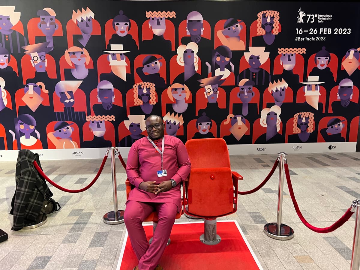 Imafidon Gift Jesurobo-Owie at Berlinale